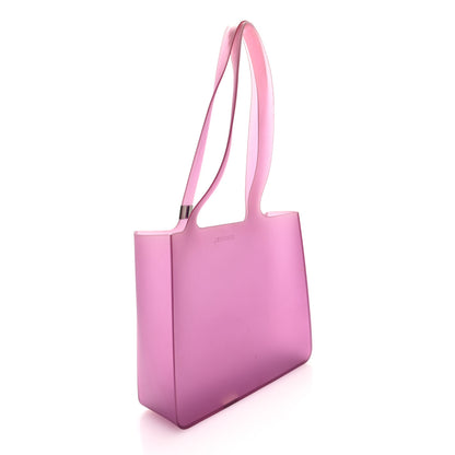 Chanel Jelly Rubber Tote Purple 3 of 10
