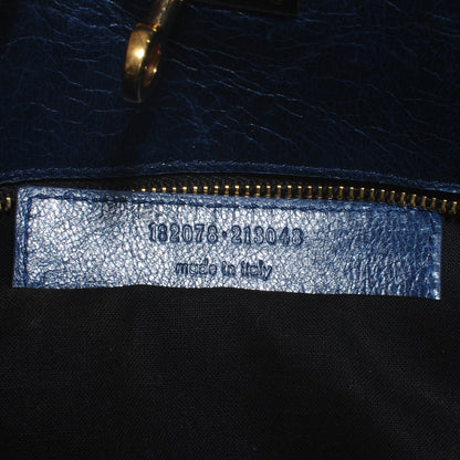 Balenciaga Chevre Lune Medium MM Tote Bleu 8 of 8