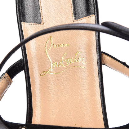 Christian Louboutin Nappa Galeria Flat Sandals 40 Black 7 of 11