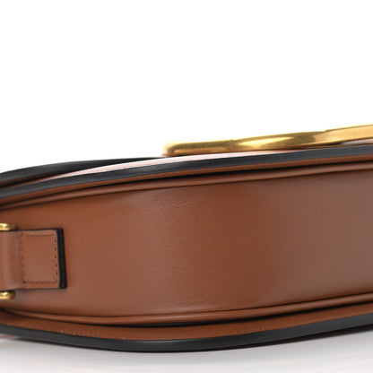 Valentino Garavani Smooth Calfskin Supervee Shoulder Bag Saddle Brown 7 of 11