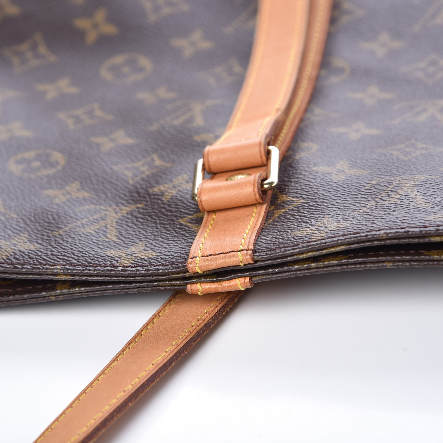 Louis Vuitton Monogram Sac Shopping Tote 8 of 14