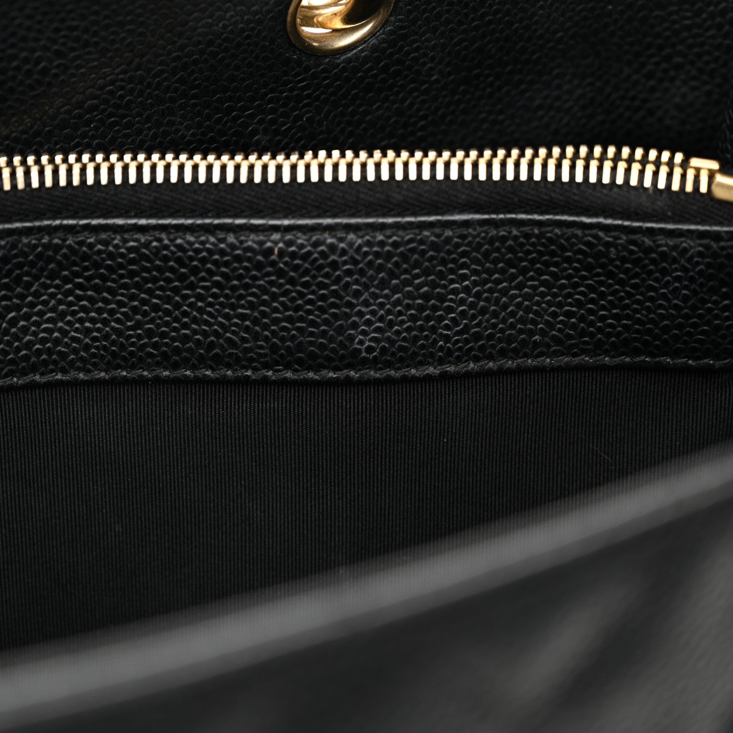 Chanel Caviar Quilted Grand Shopping Tote GST Black 11 of 22