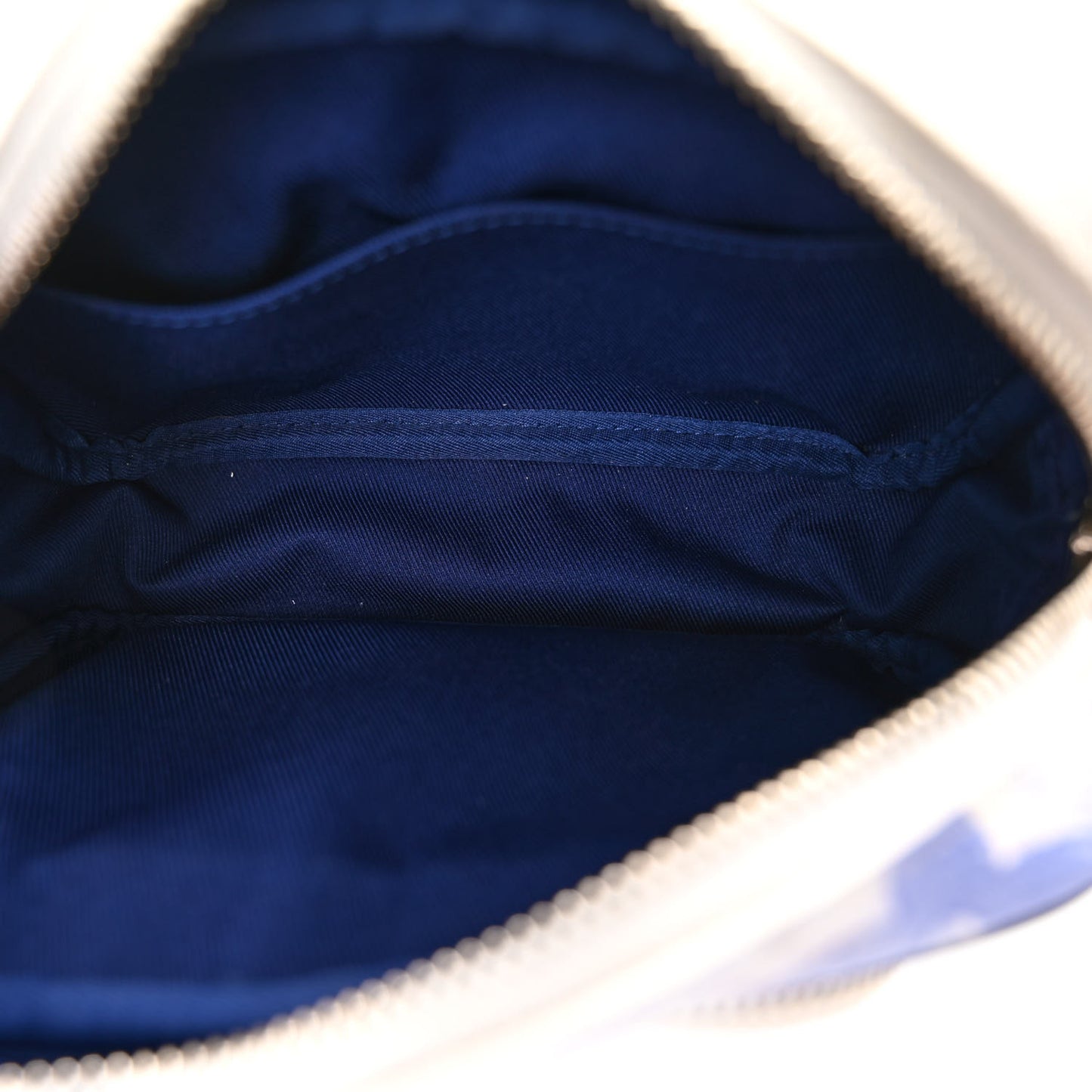 Monogram Watercolor Outdoor Pouch Blue