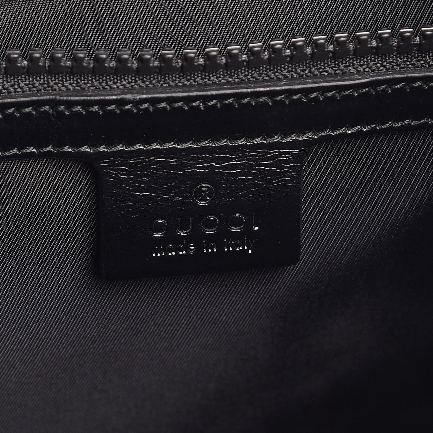 Mesh Web Hollywood Embroidered Double Buckle Backpack Black