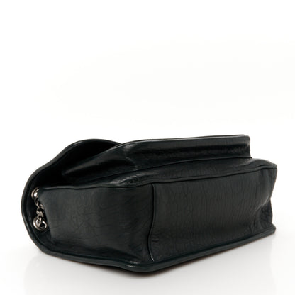 Saint Laurent Grained Lambskin Monogram Medium Niki Chain Satchel Black 4 of 10