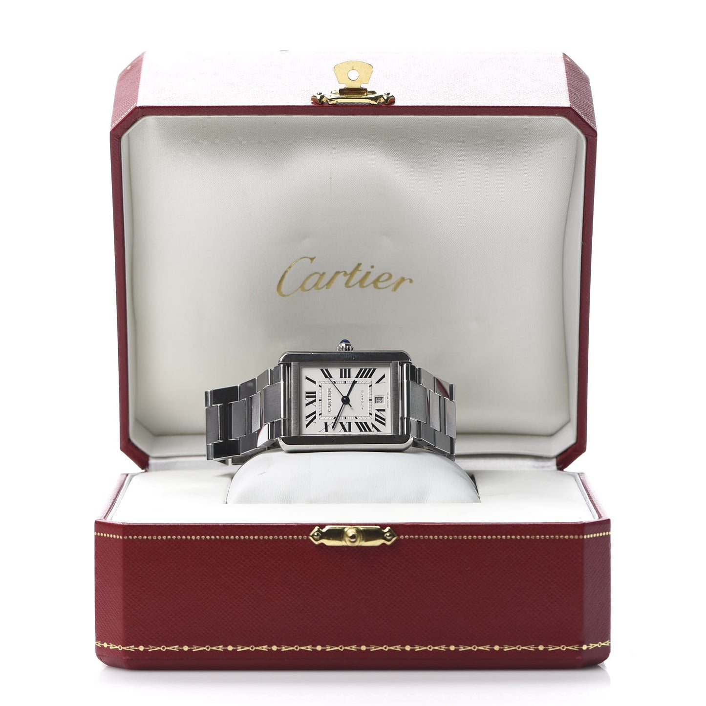 Stainless Steel 31mm Tank Solo Automatic Watch