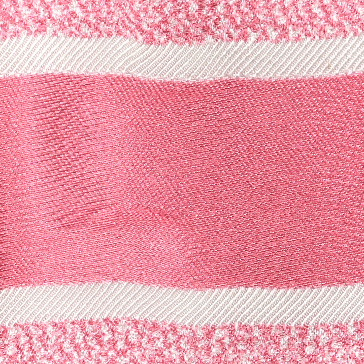 Silk Houndstooth Mitzah Scarf Pink