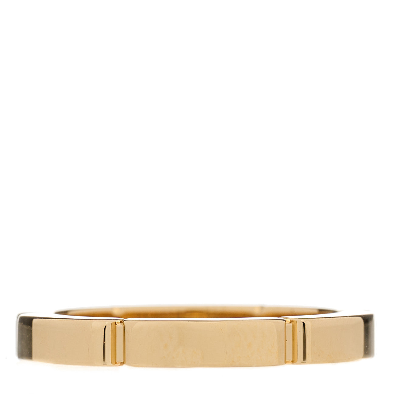 Cartier 18K Yellow Gold 2.5mm Maillon Panthere Wedding Band Ring 47 4 2 of 3