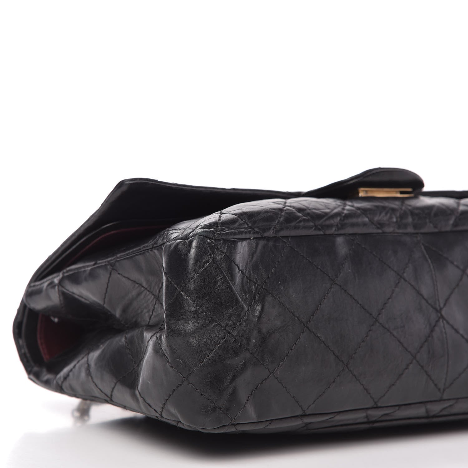 Chanel Aged Calfskin Quilted 2.55 Reissue 227 Flap Black 6 of 11