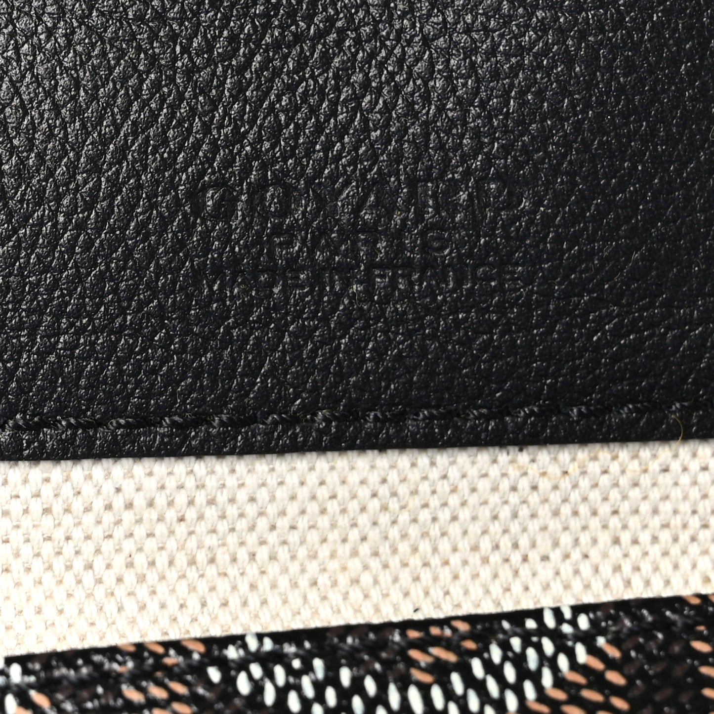 Goyardine Saint Louis PM Black