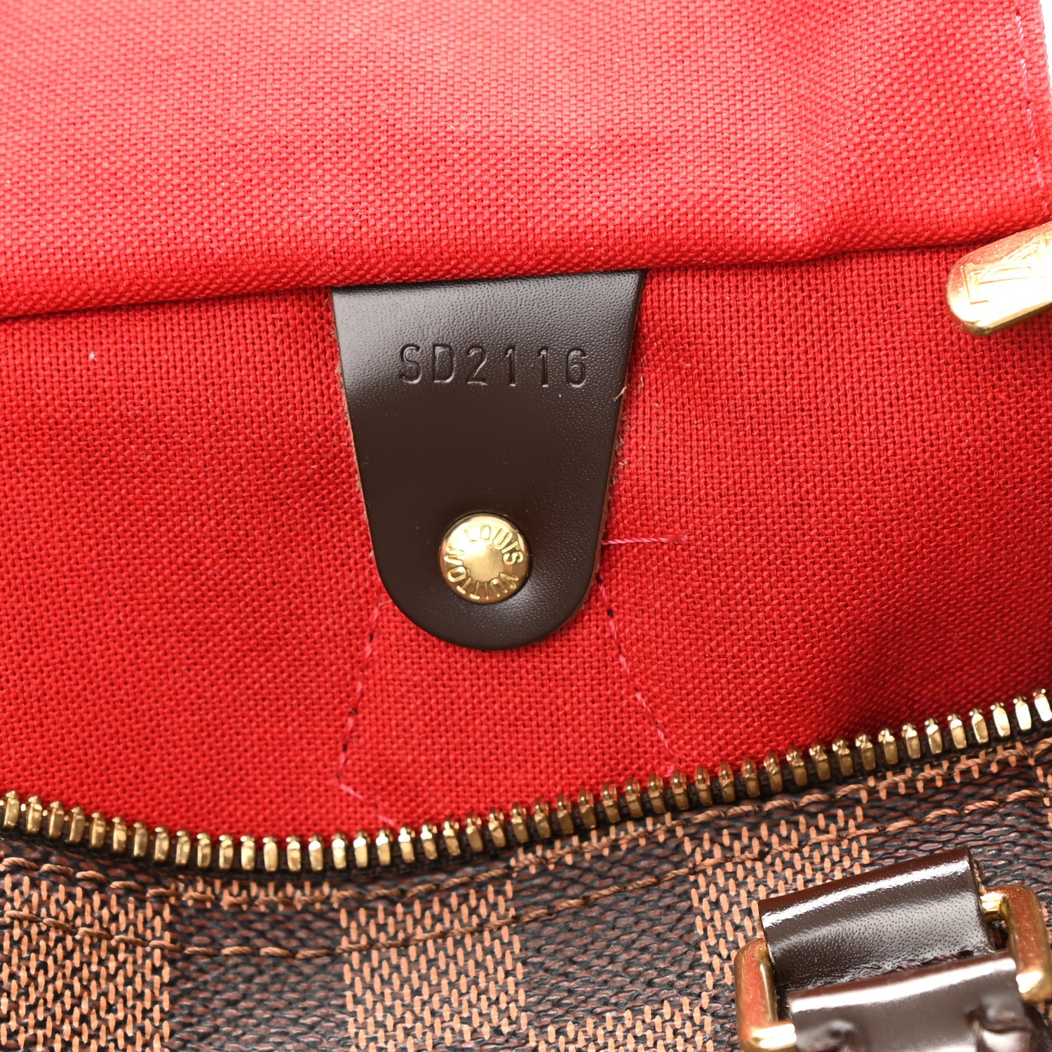 Louis Vuitton Damier Ebene Speedy Bandouliere 30 7 of 8