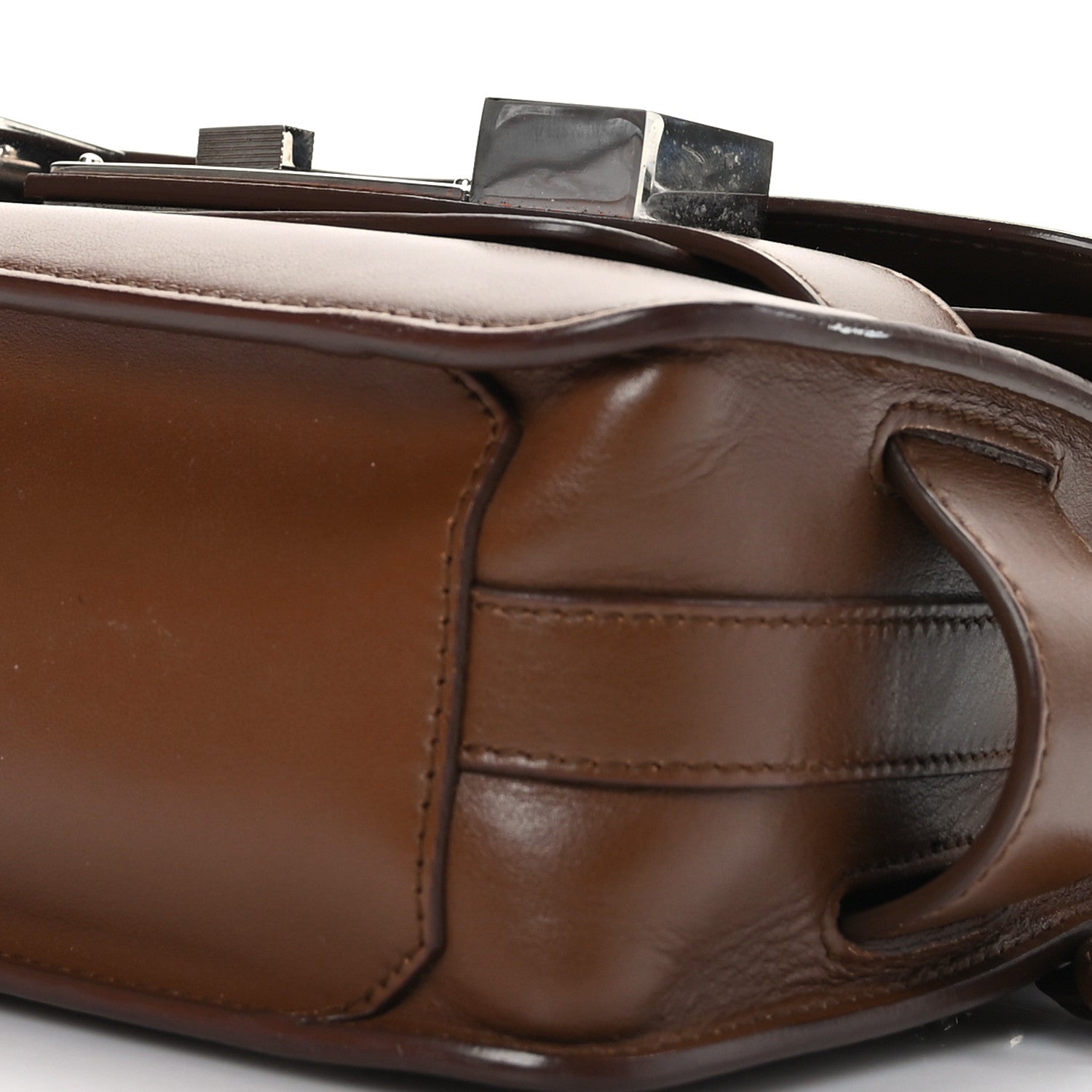 Proenza Schouler Smooth Calfskin Mini PS11 Classic Shoulder Bag Hazelnut 9 of 9