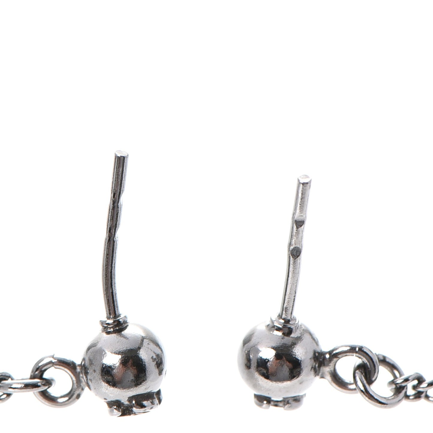 CC Dangle Earrings Silver