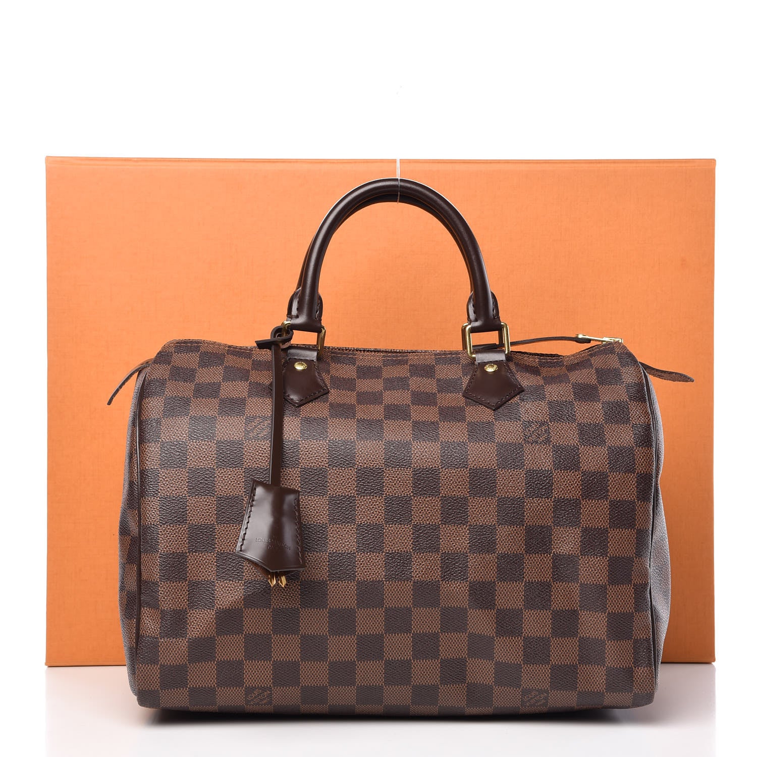 Louis Vuitton Damier Ebene Speedy 30 11 of 11