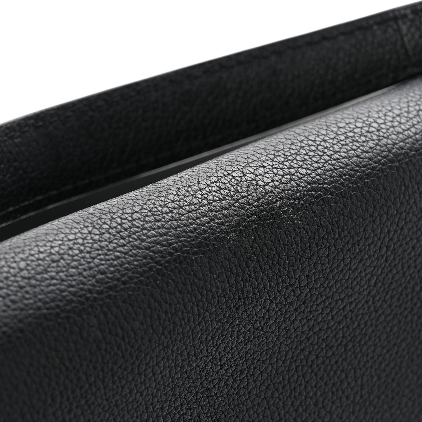 Soft Calfskin My Lockme Studs Black