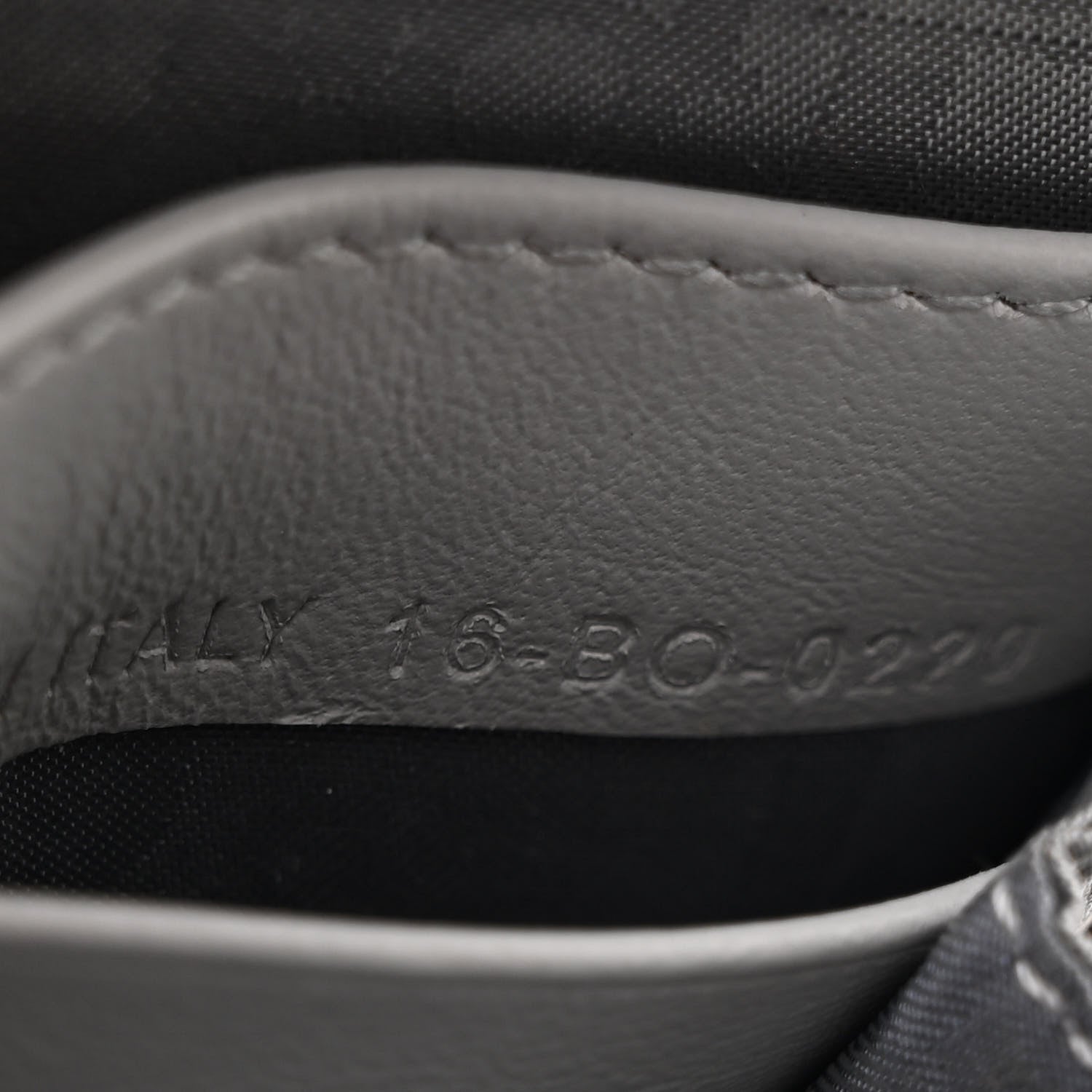 Christian Dior X AIR JORDAN Grained Calfskin Crossbody Grey 9 of 14