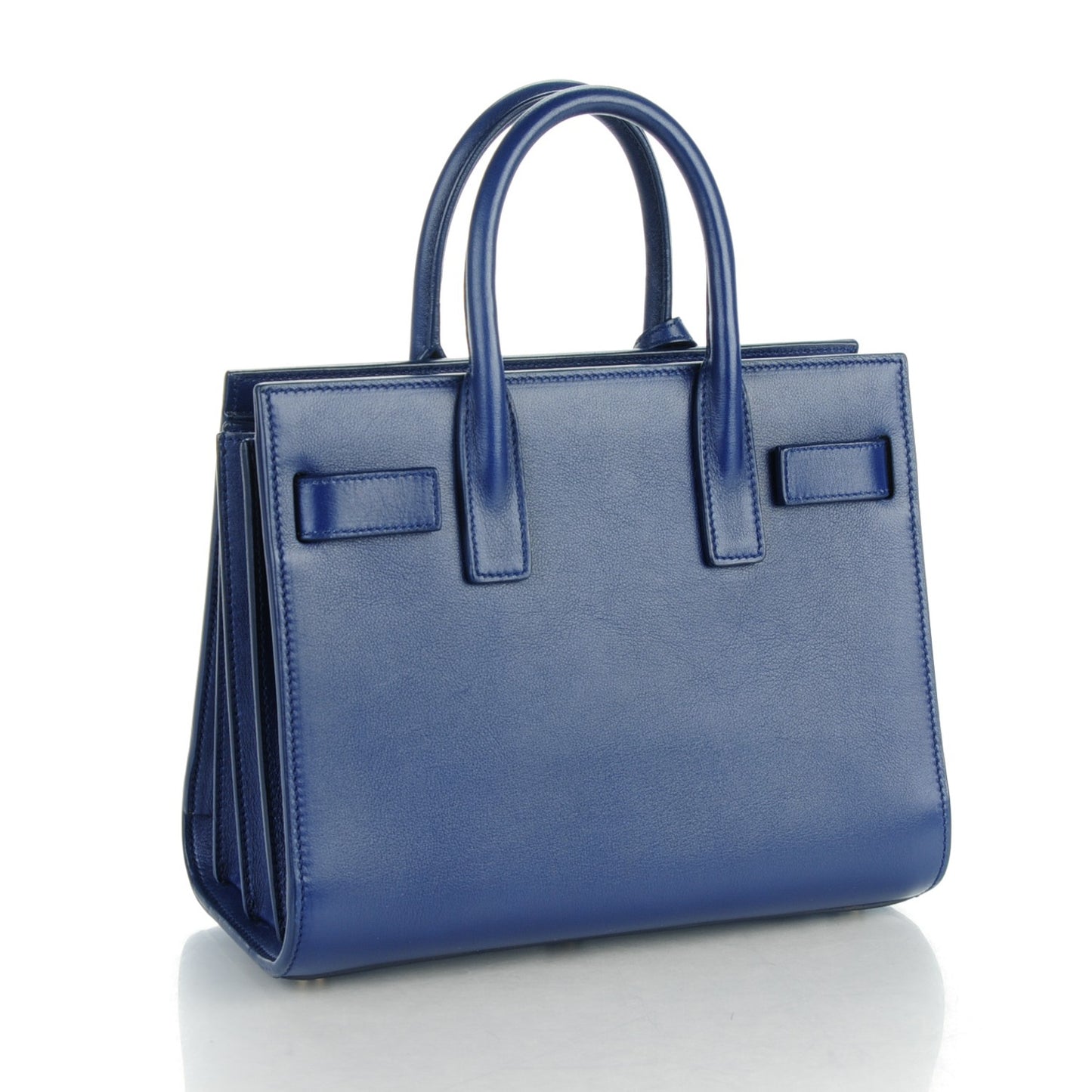 Calfskin Nano Sac De Jour Royal Blue