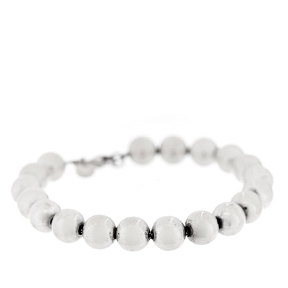 Tiffany Sterling Silver 10mm Hardwear Ball Bracelet 1 of 3