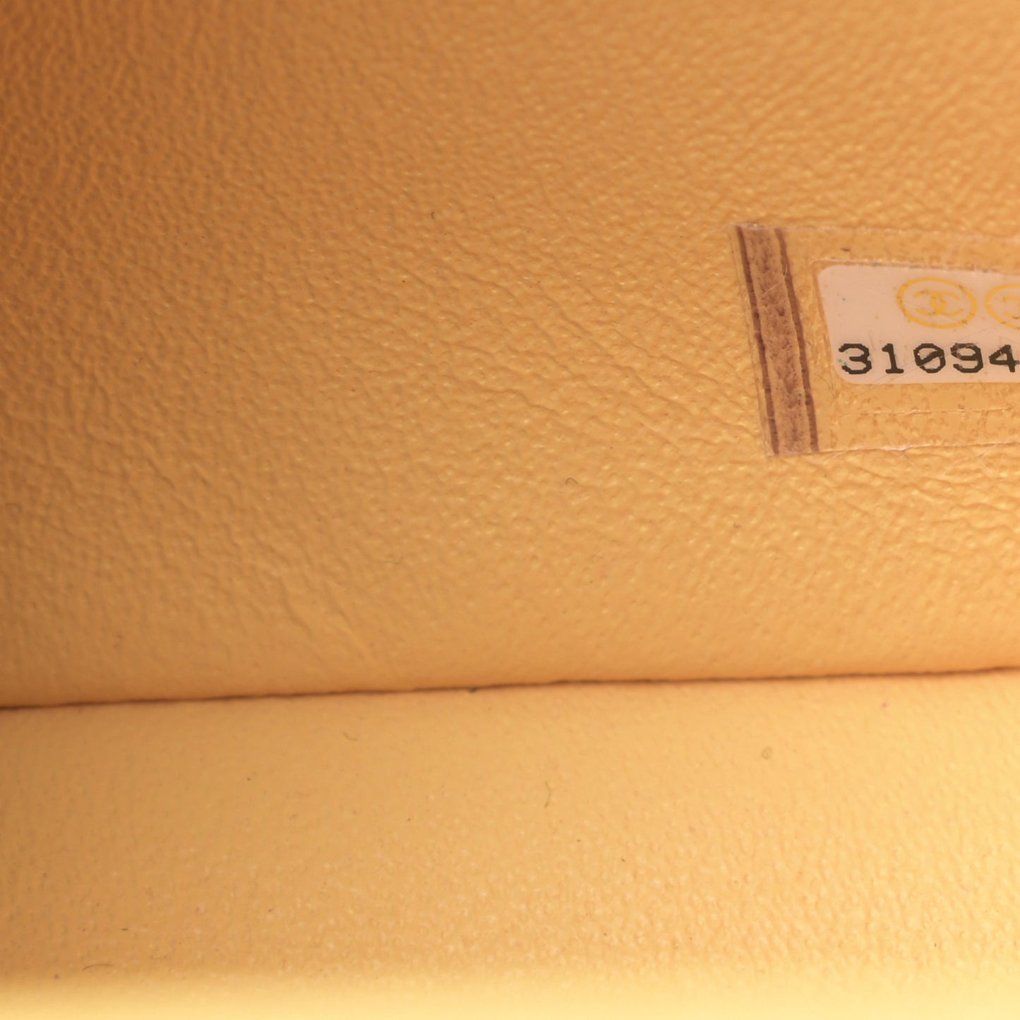 Lambskin Quilted Mini Rectangular Flap Pink Yellow