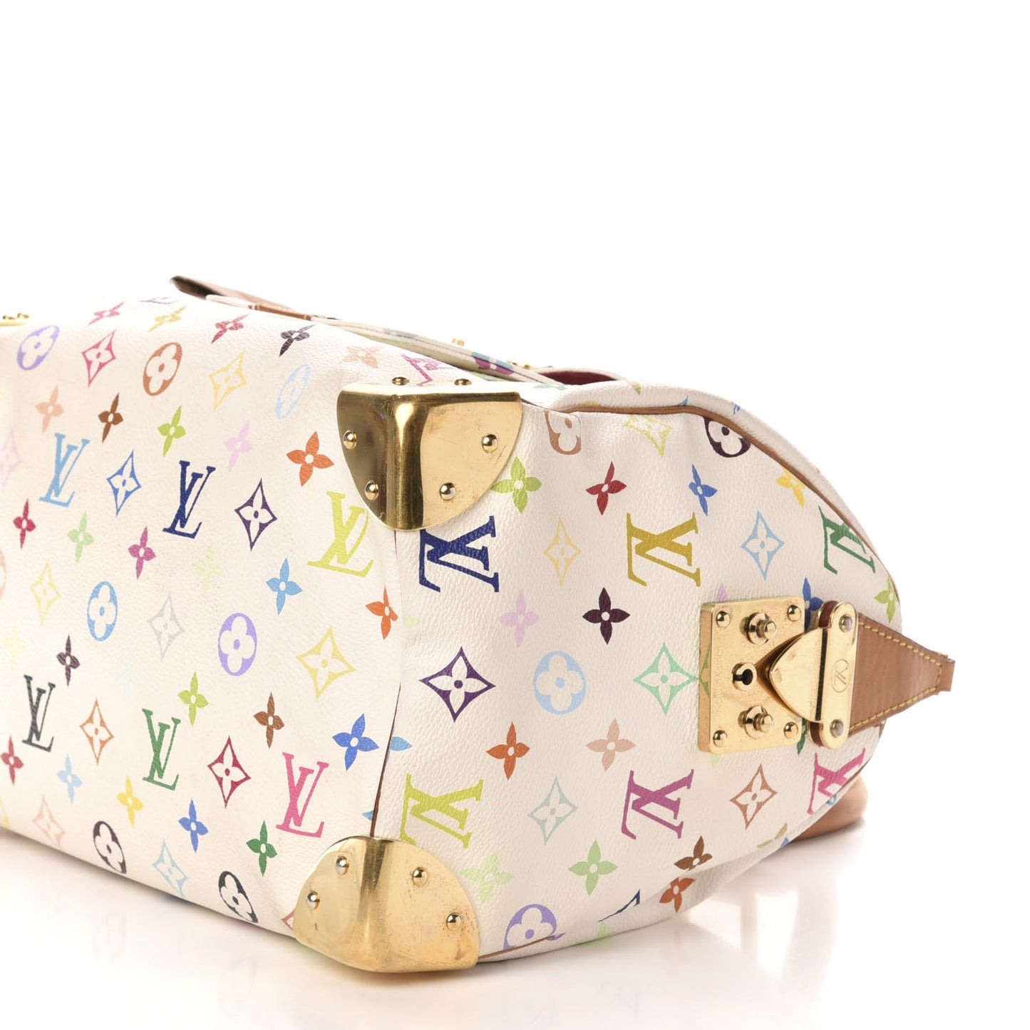 Monogram Multicolor Speedy 30 White