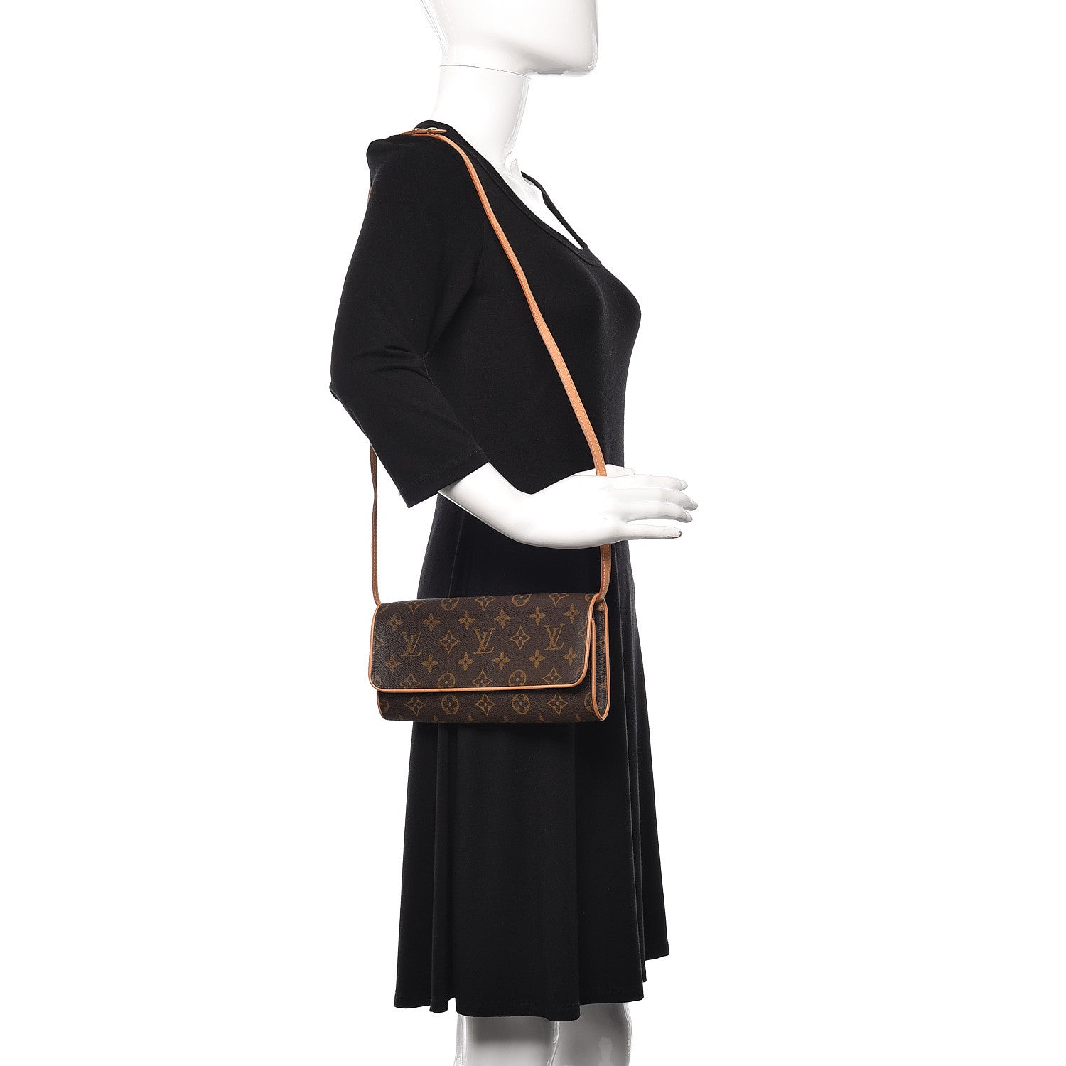 Louis Vuitton Monogram Pochette Twin GM 2 of 11