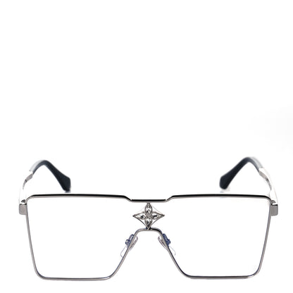 Louis Vuitton Metal Cyclone Sunglasses Z1701U Silver 3 of 7