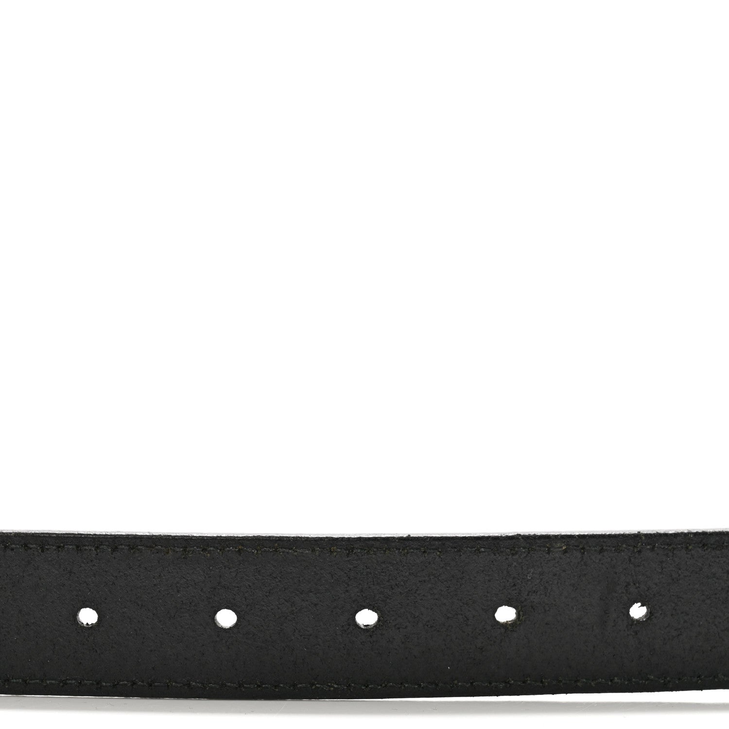 Gucci Calfskin Interlocking G Belt 80 32 Black 4 of 7