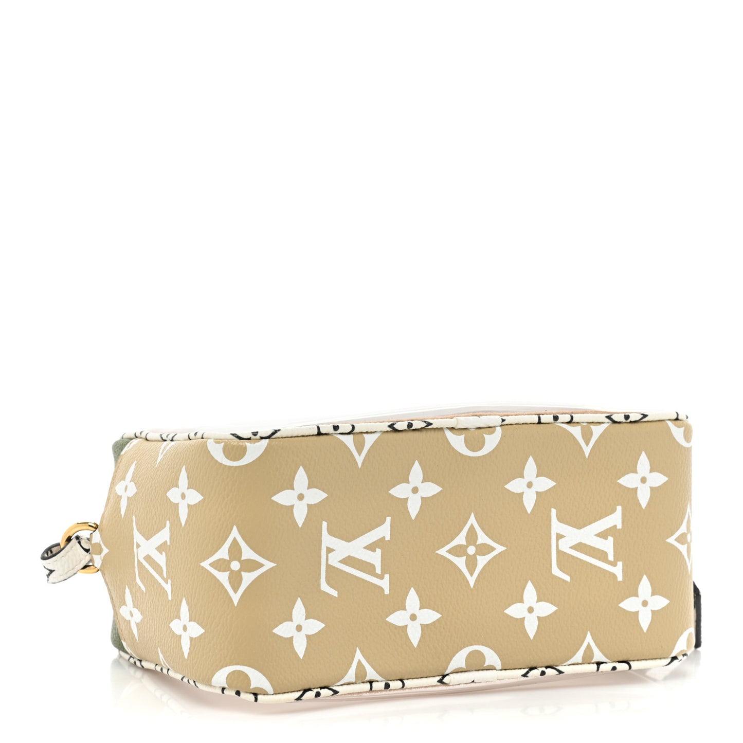 Monogram Giant Beach Pouch Kaki