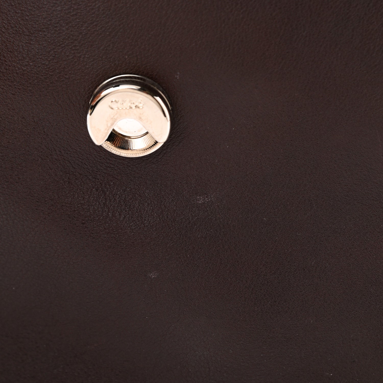 Chloe Calfskin Small Faye Day Shoulder Bag Carbon Brown 7 of 12