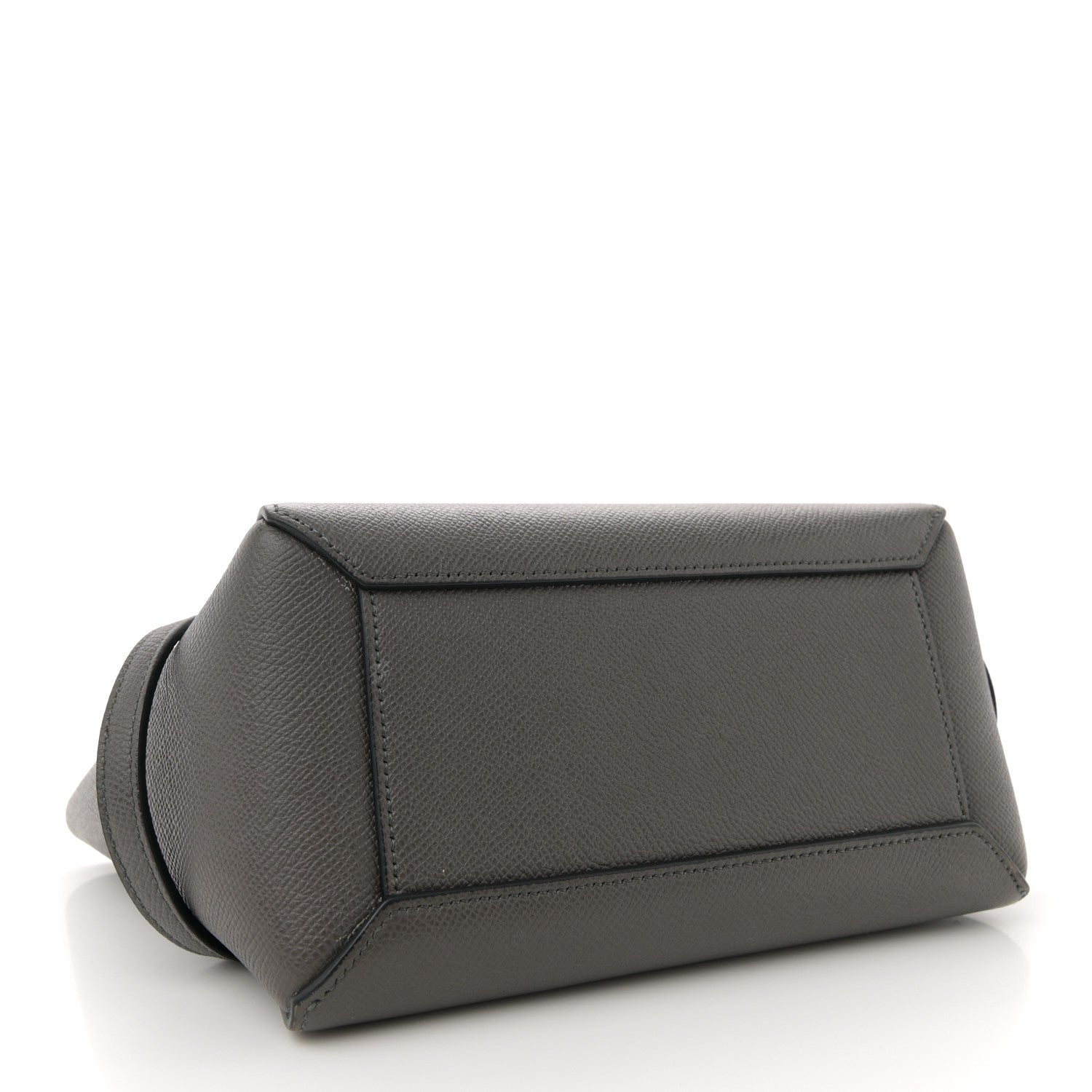 Celine Grained Calfskin Nano Belt Bag Grey 4 of 12