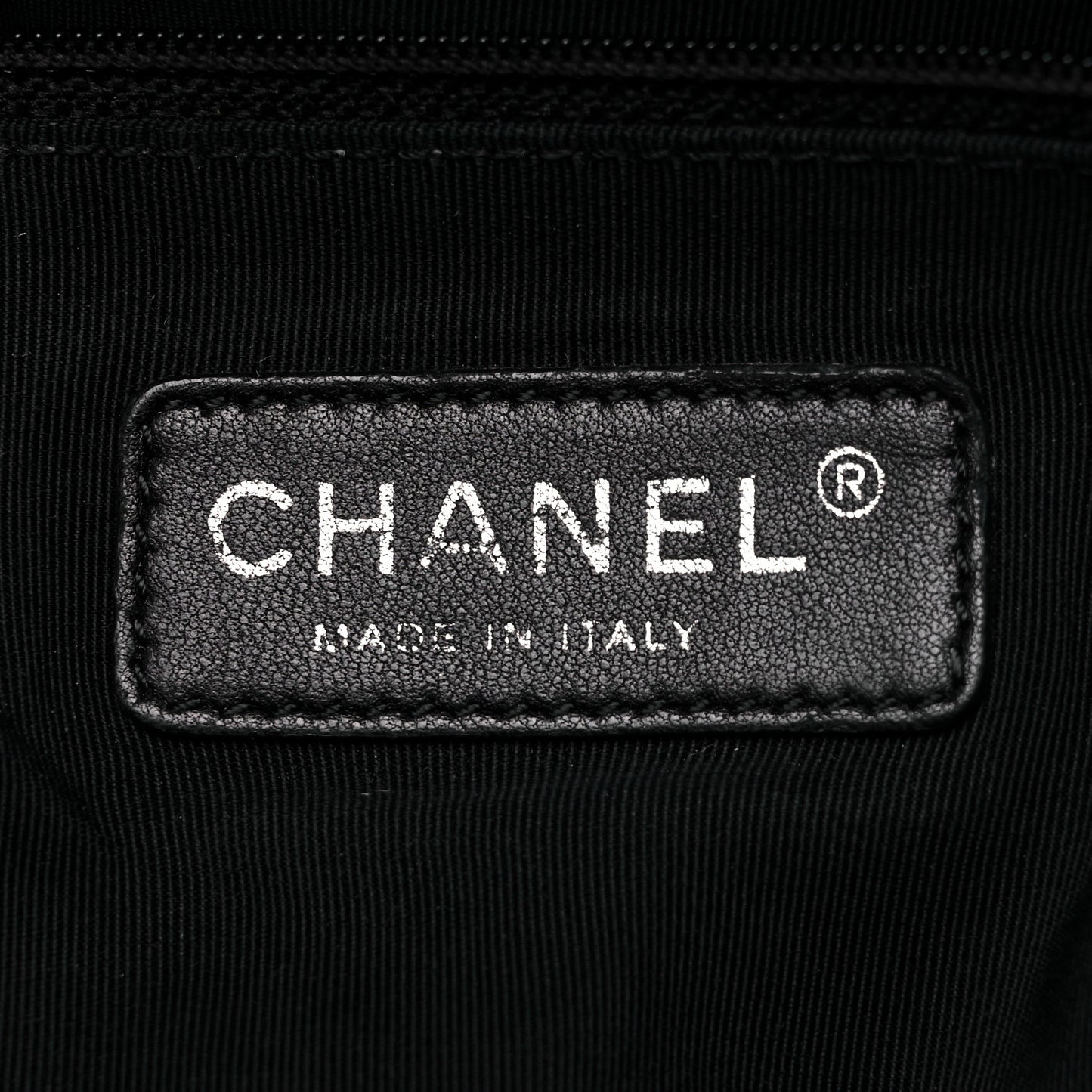 Metallic Calfskin Quilted Large Chain Me Hobo Dark Grey