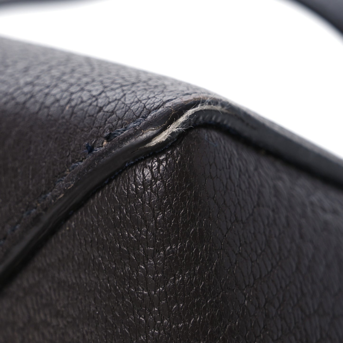 Calfskin Smooth Grained Mini Belt Bag Dark Brown