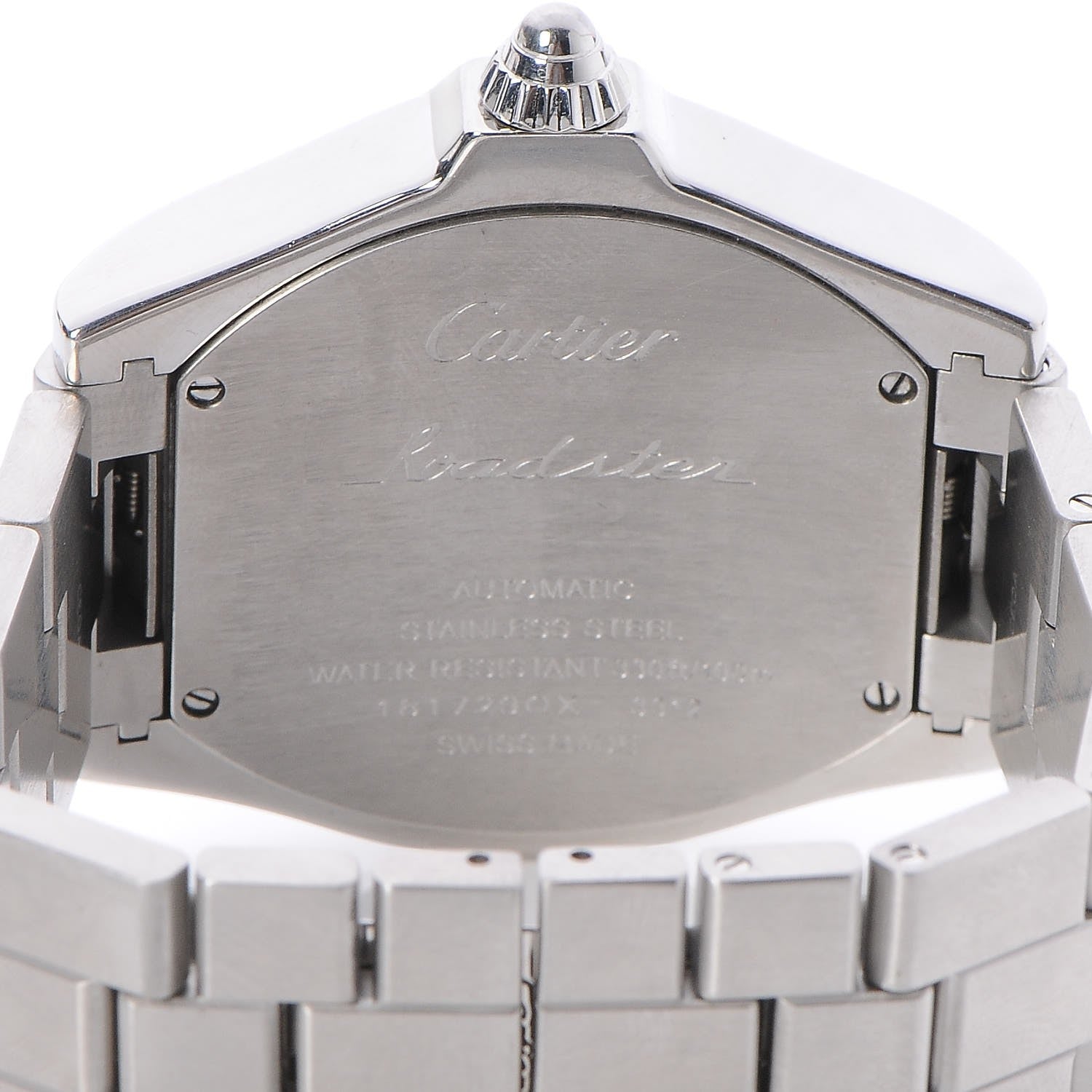 Cartier Stainless Steel 37mm Roadster Automatic Watch 5 of 12