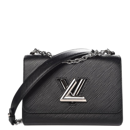 Louis Vuitton Epi Twist Shoulder Bag MM Black 1 of 7