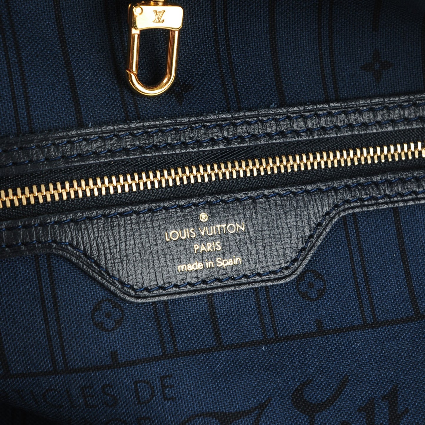 Monogram Idylle Neverfull MM Encre