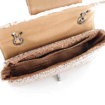 Chanel Tweed Small Fantasy Flap Grey 6 of 7