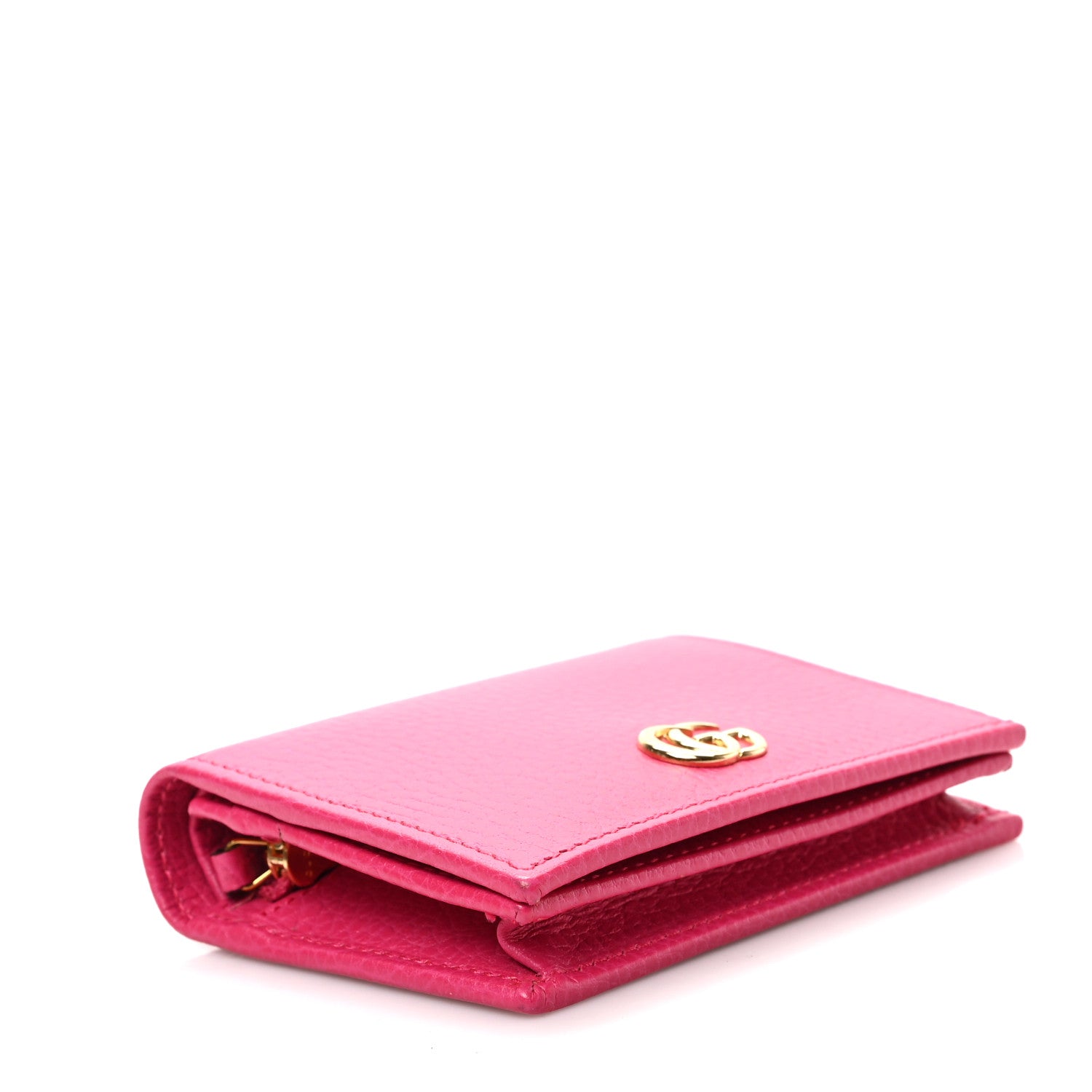 Gucci Dollar Calfskin GG Marmont Card Case Box Pink 4 of 6