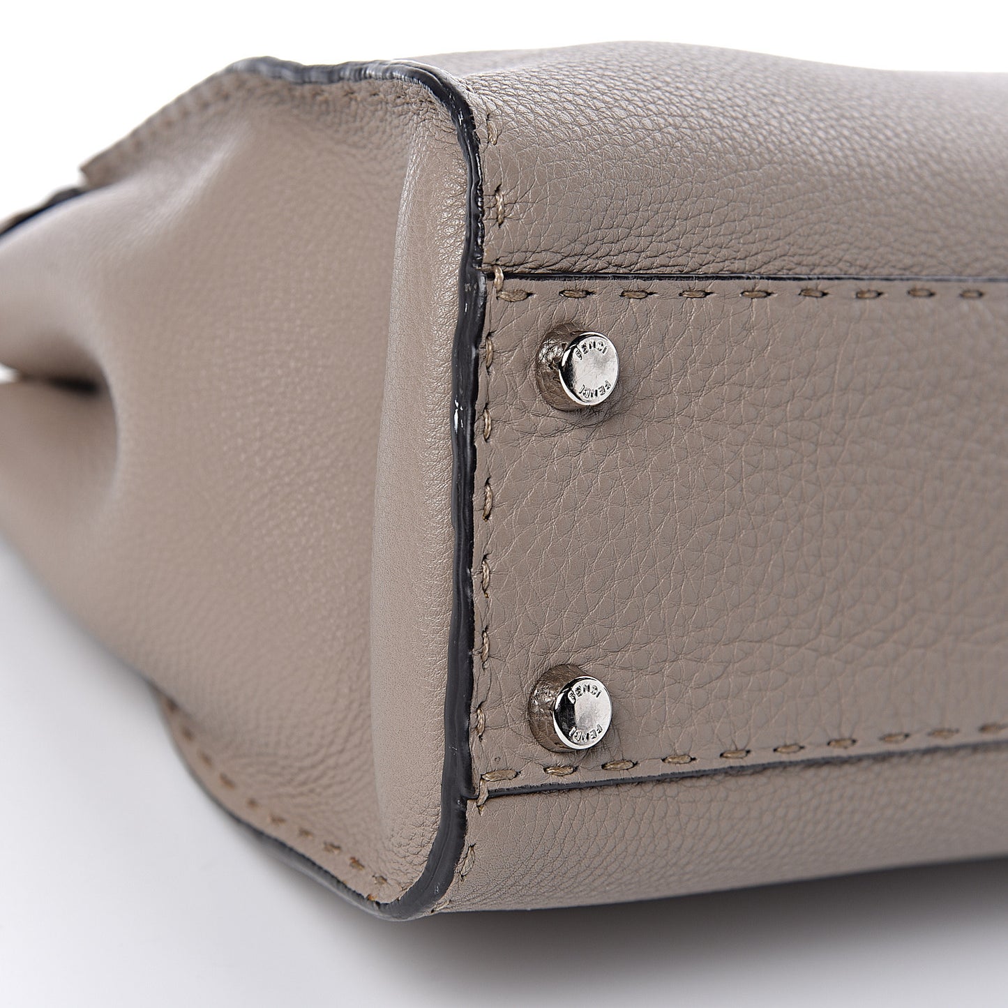 Cuoio Romano Selleria Medium Peekaboo Iconic Satchel Corda