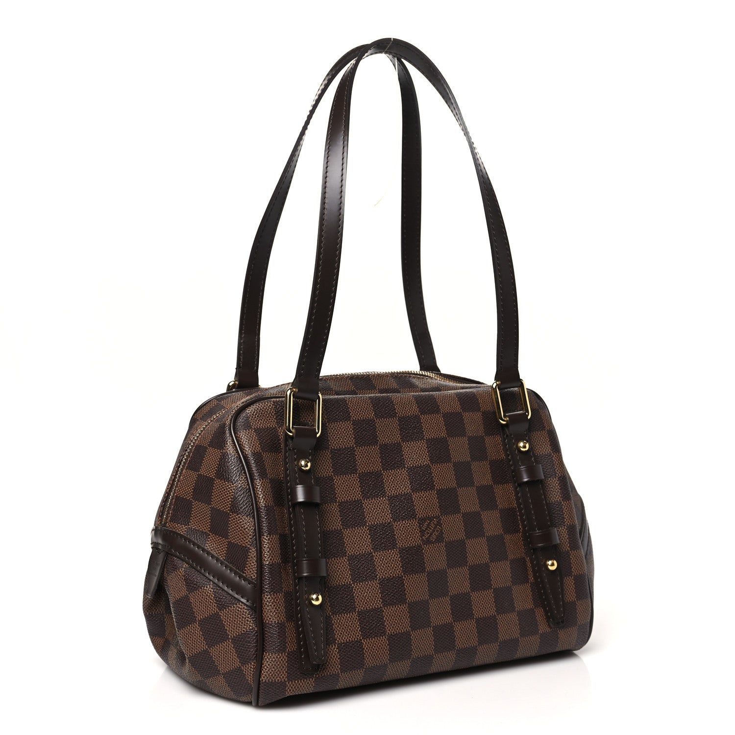 Louis Vuitton Damier Ebene Rivington PM 3 of 9