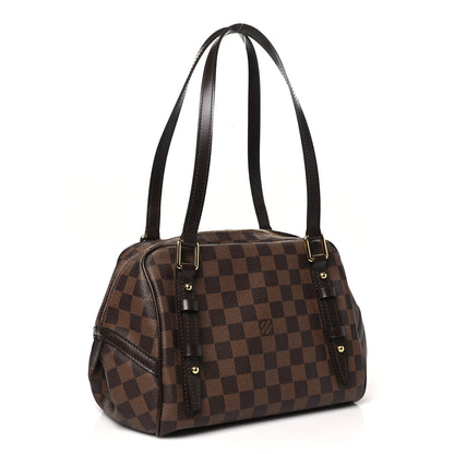 Louis Vuitton Damier Ebene Rivington PM 3 of 9