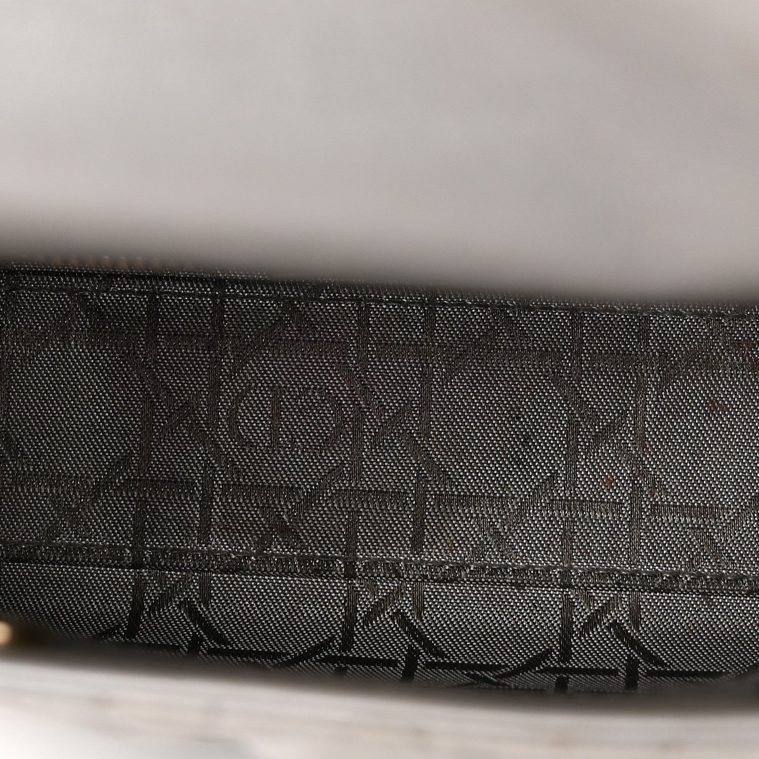 Christian Dior Metallic Lambskin Cannage Mini Lady Dior Grey 5 of 10