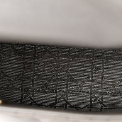 Christian Dior Metallic Lambskin Cannage Mini Lady Dior Grey 5 of 10