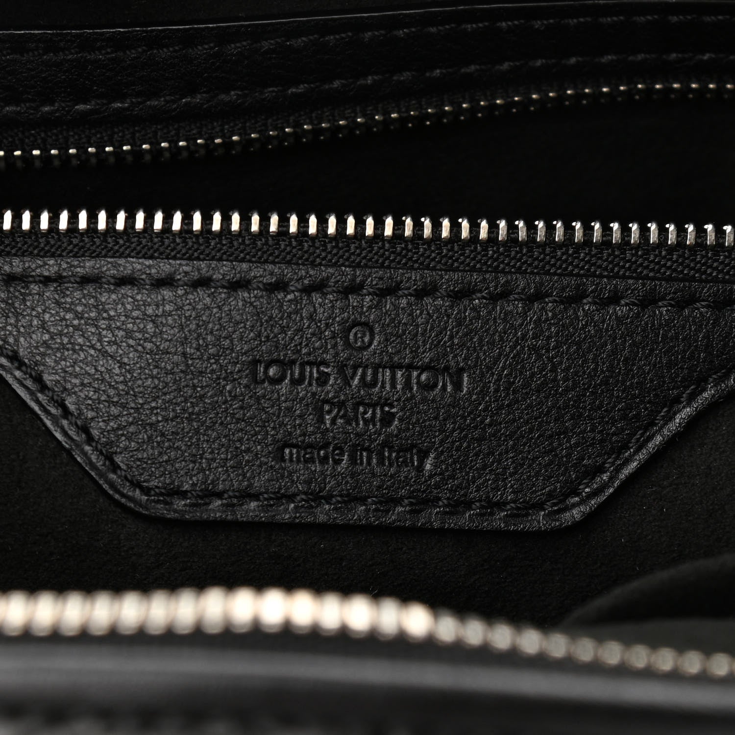 Louis Vuitton Monogram Lambskin Antheia Ixia MM Black 6 of 9