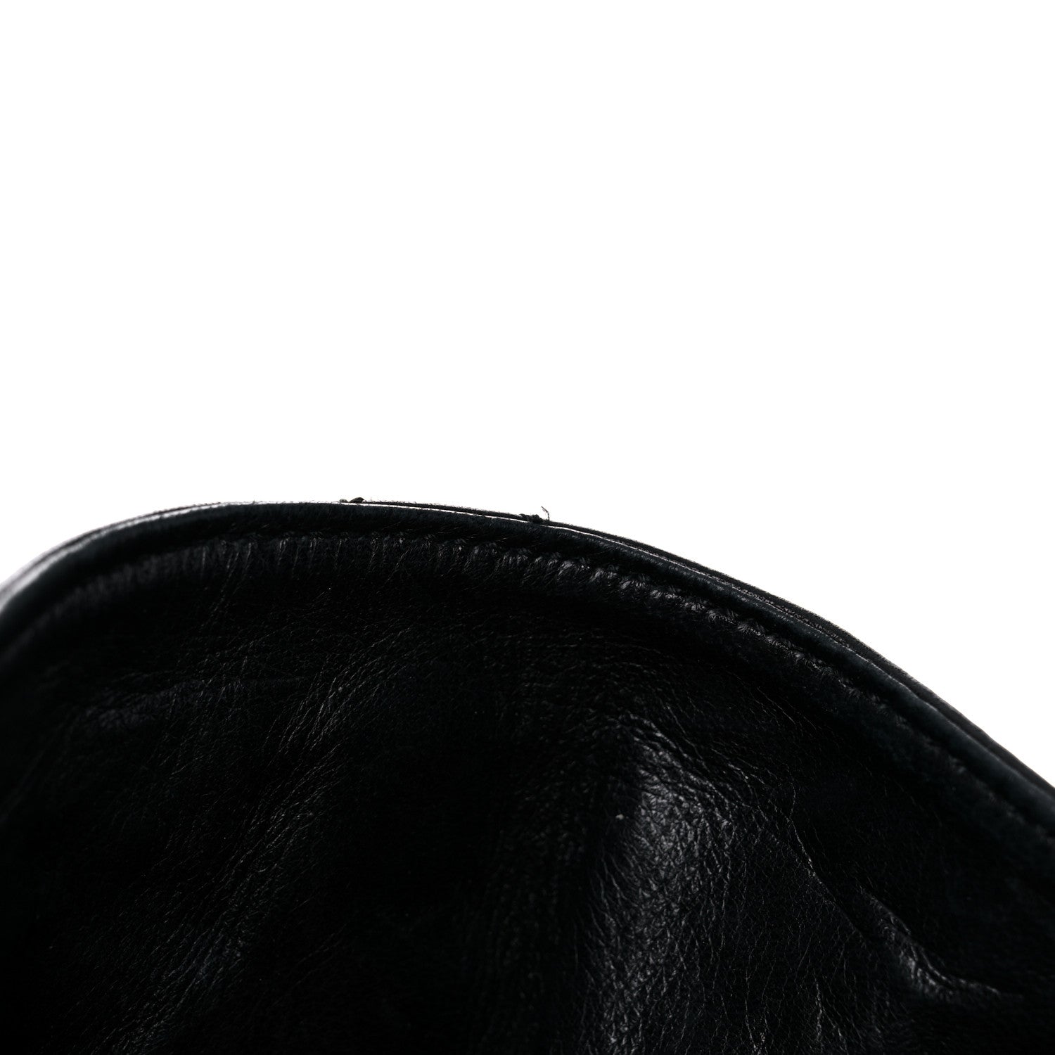 Christian Dior Lambskin Cannage Flap Shoulder Bag Black 19 of 29