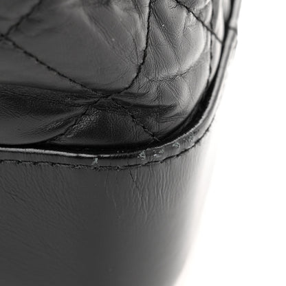 Chanel Aged Calfskin Quilted Gabrielle Backpack Black 11 of 15