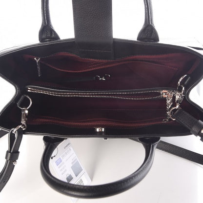 Chanel Grained Calfskin Small Neo Executive Shopper Tote Black 5 of 7