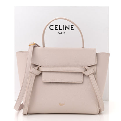 Celine Grained Calfskin Nano Belt Bag Peony 10 of 10