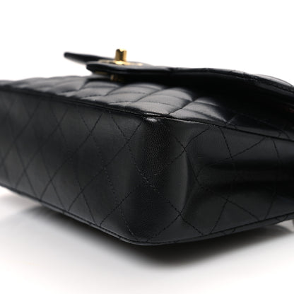 Chanel Lambskin Quilted Small Double Flap Black 10 of 11