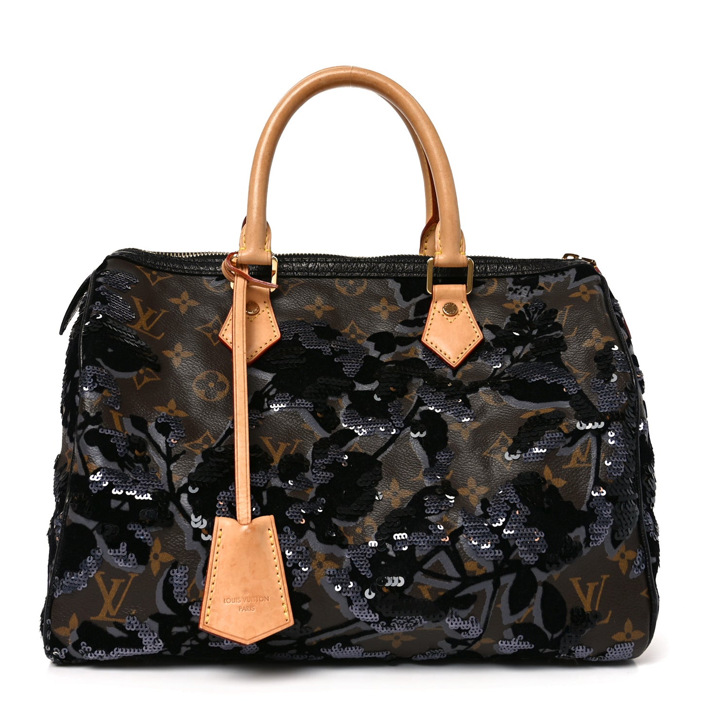 Monogram Fleur De Jais Sequins Speedy 30