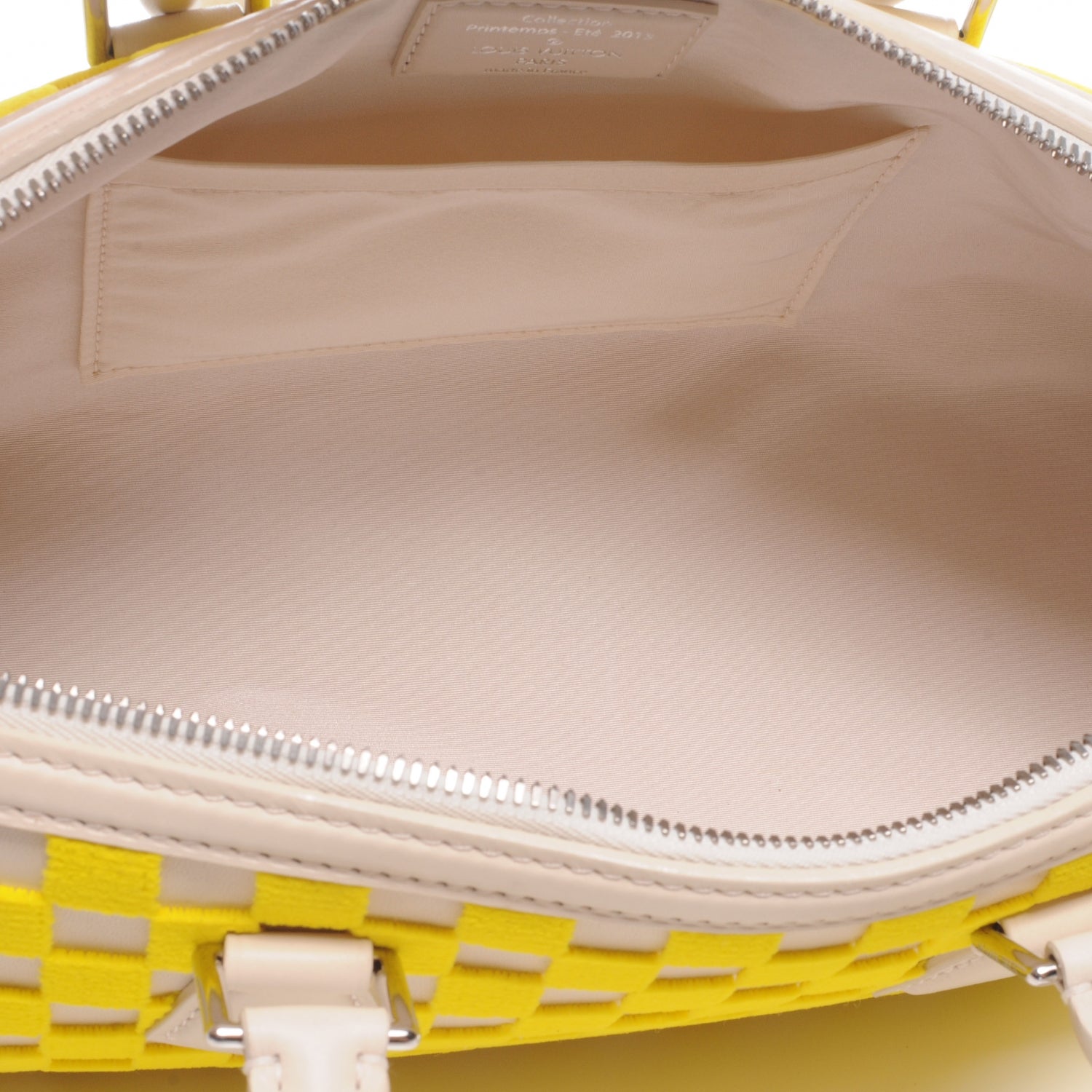 Louis Vuitton Damier Cubic Speedy East West Yellow 5 of 7